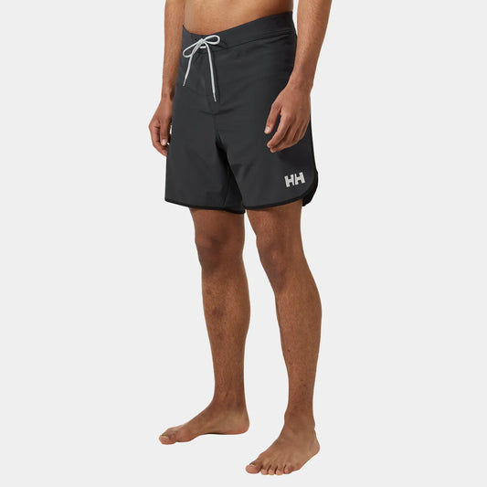 HELLY HANSEN Curve Board Shorts 7" in BLACK