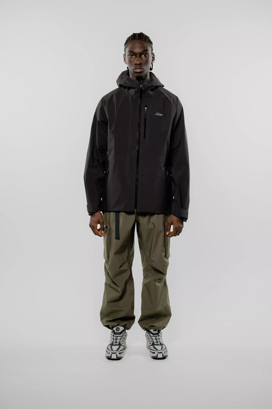 ELLIKER Ayre Shell Jacket in BLACK