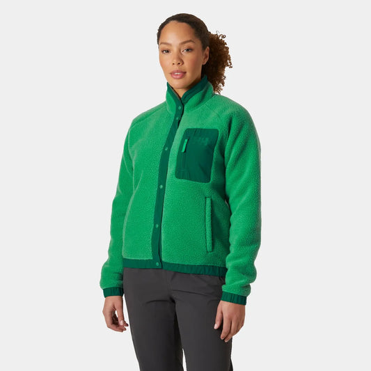 Womens HELLY HANSEN Imperial Pile Fleece in GREEN