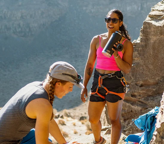 YETI Rambler® 64 oz (1.9 L) Bottle With Chug Cap in Tropical Pink