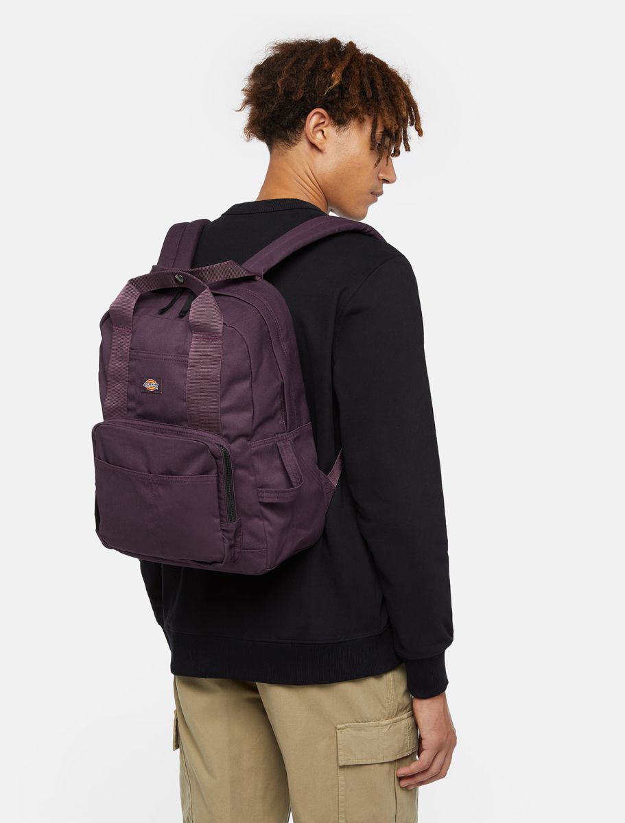 DICKIES Lisbon Backpack in PLUM PURPLE