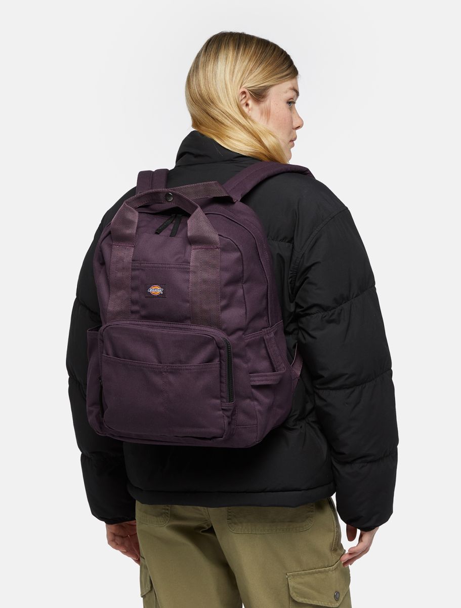 DICKIES Lisbon Backpack in PLUM PURPLE