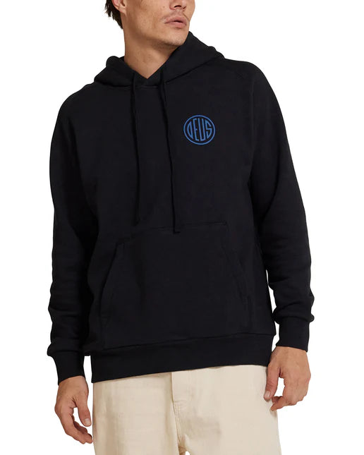 DEUS EX MACHINA Pill Logo Hoodie in BLACK