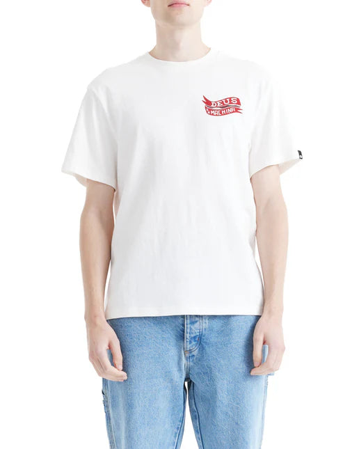 DEUS EX MACHINA Jailer Sappy Graphic T-Shirt in WHITE
