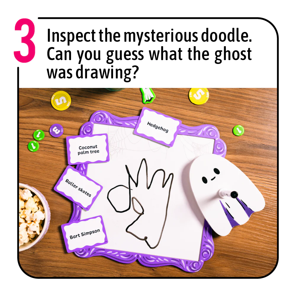 BIG POTATO GAMES Ghosts Can't Draw Board Game