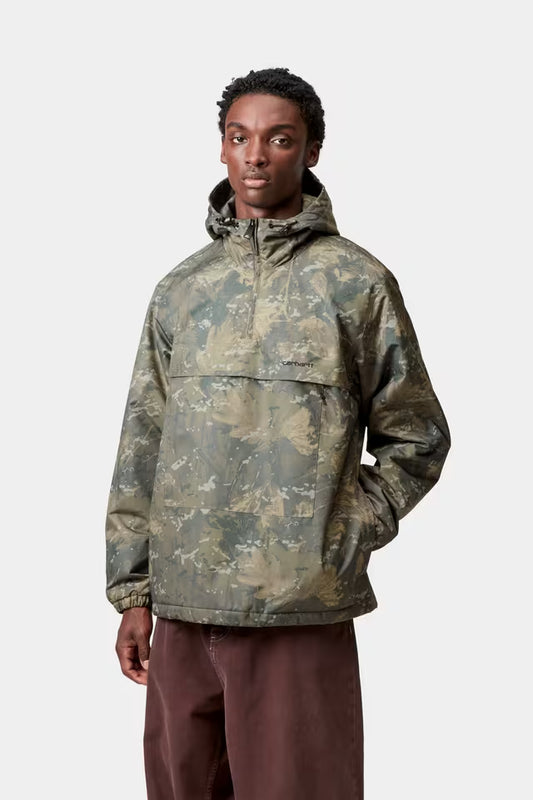 CARHARTT WIP Windbreaker Pullover in CAMO