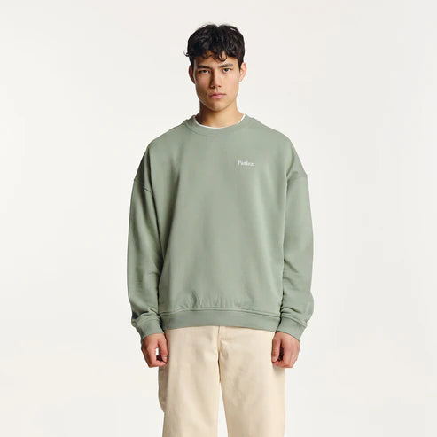 PARLEZ Vernon Crew Sweatshirt in SEA GREEN