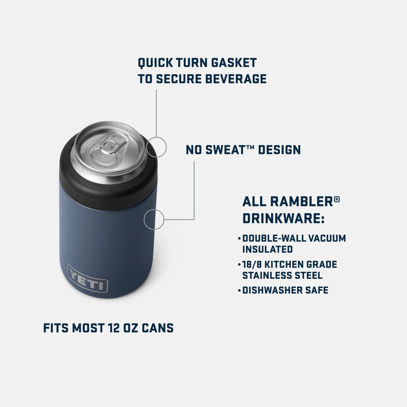 YETI Rambler 330ml Colster Can Insulator in NAVY