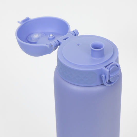 Ion8 Leak Proof 1 Litre Insulated Steel Water Bottle in LIGHT PURPLE