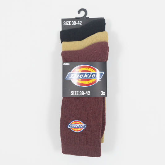 DICKIES 3 Pack Valley Grove Socks in ANDORRA