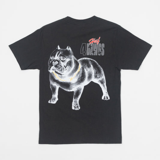 HUF 4 Dawgs Graphic T-Shirt in BLACK
