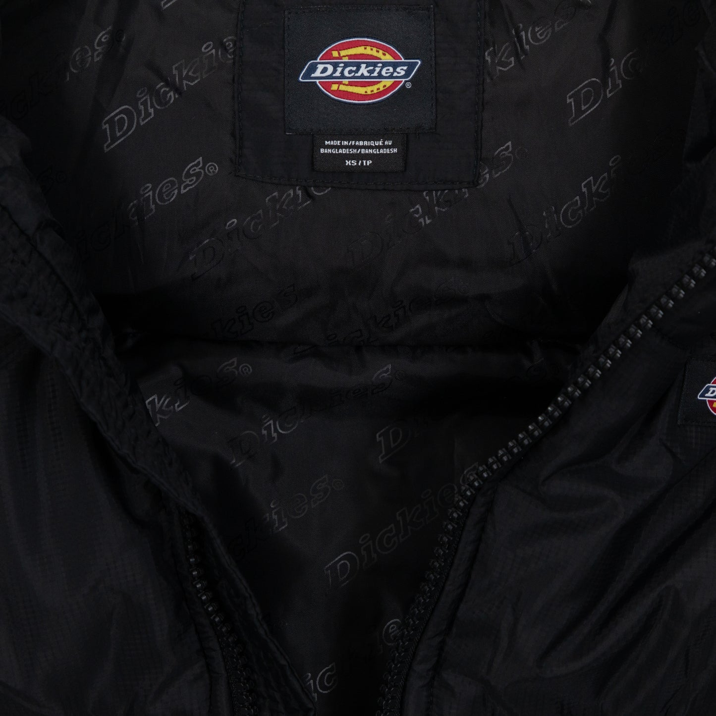 Womens DICKIES Alatna Long Coat in BLACK