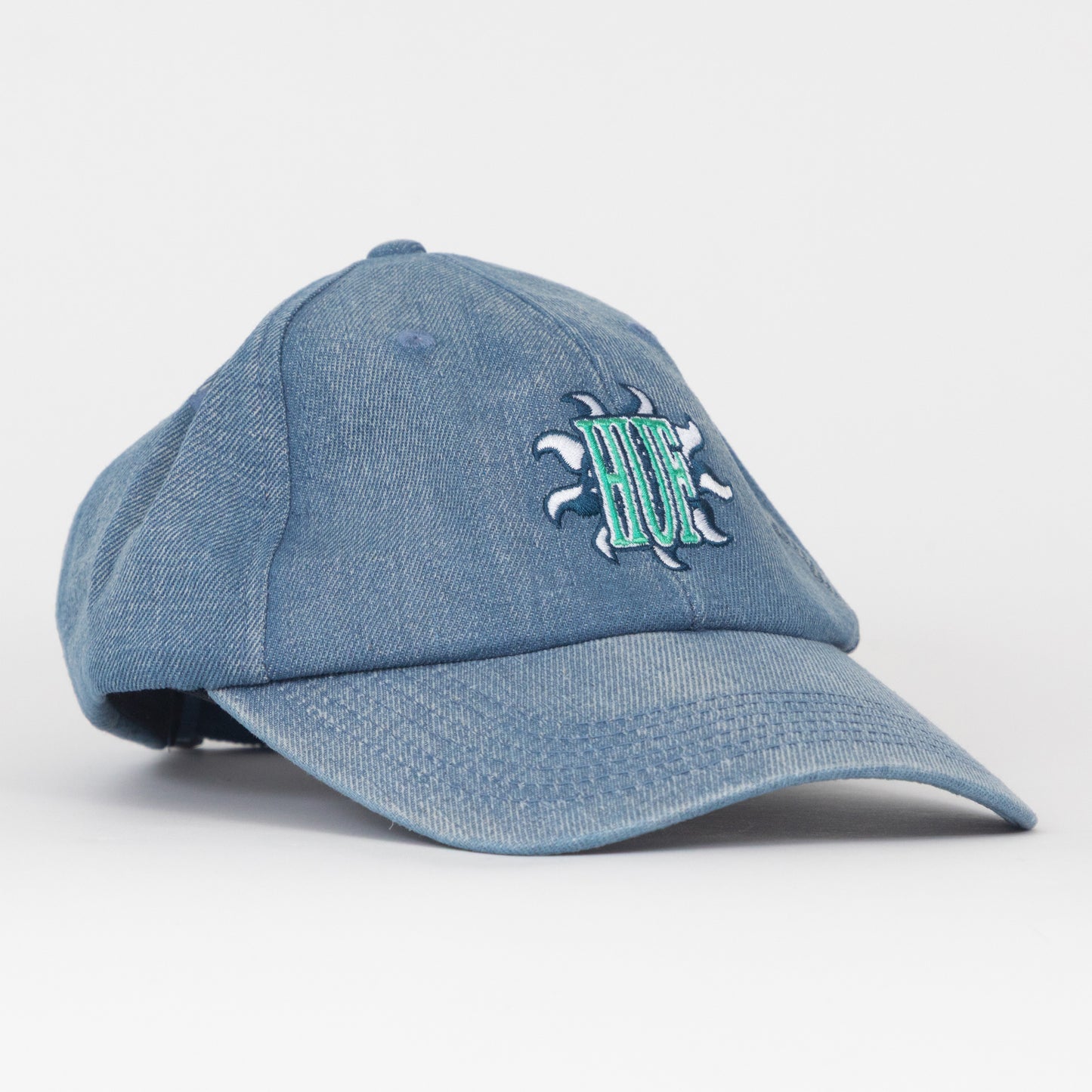 huf apollo denim cap front view