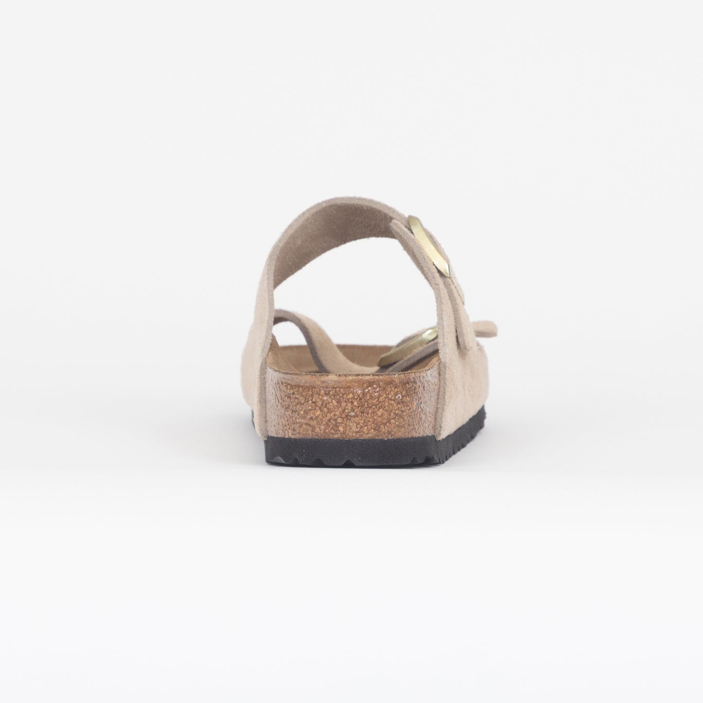 Womens BIRKENSTOCK Arizona Suede Sandals in SANDCASTLE