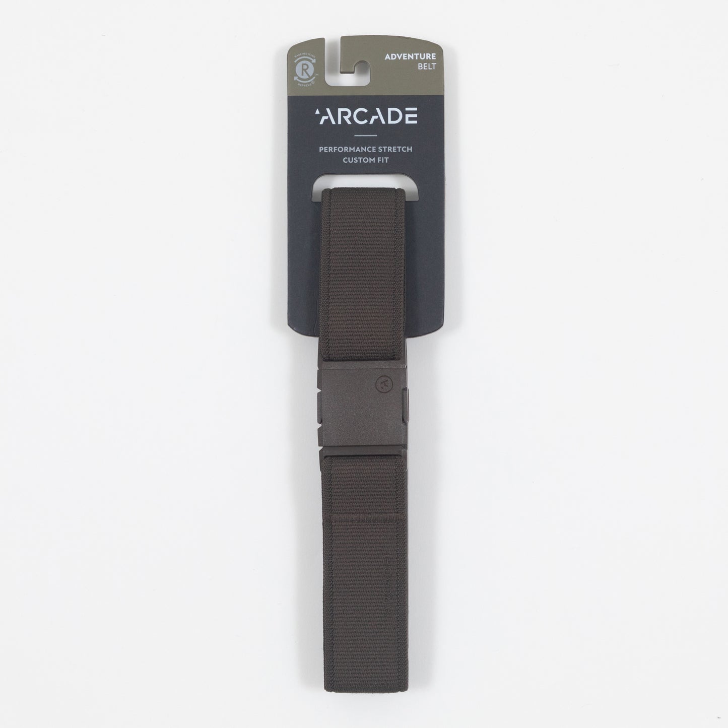 ARCADE BELTS Atlas Standard Belt in MED BROWN