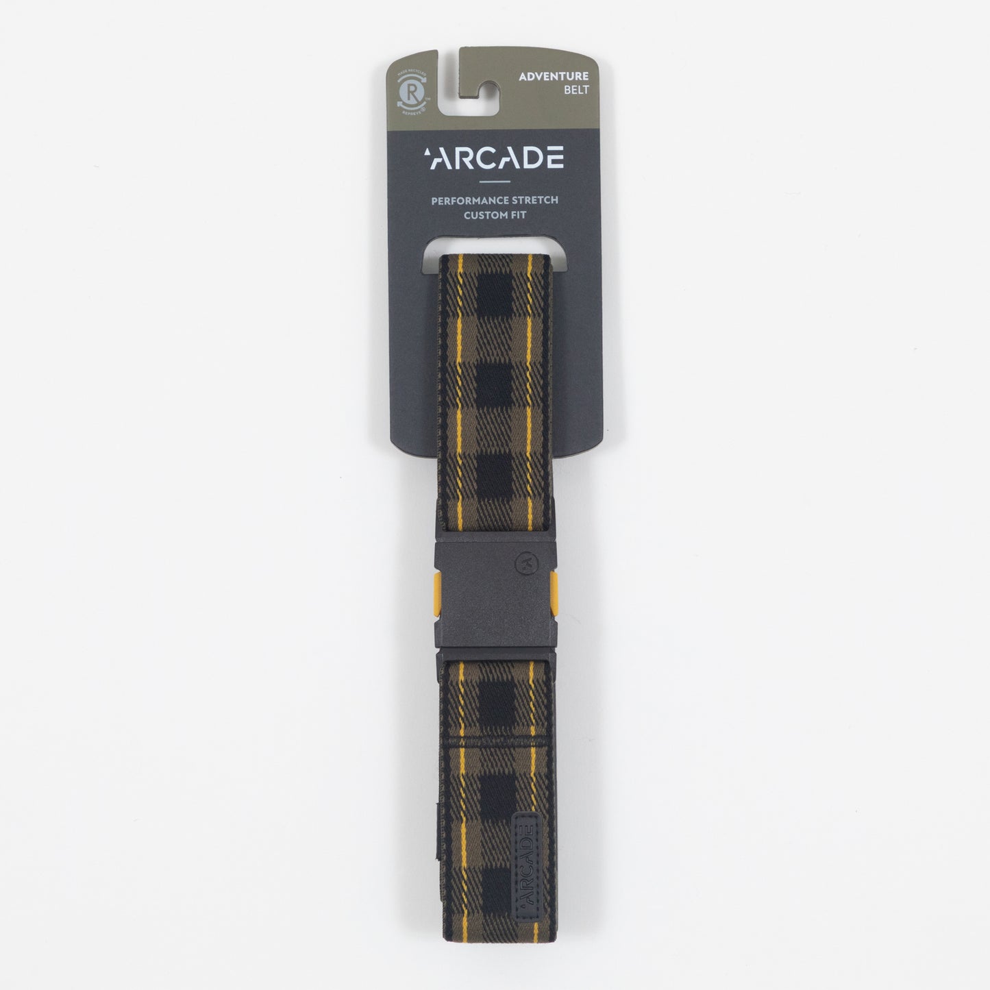 ARCADE BELTS Atlas Standard Belt in PLAID
