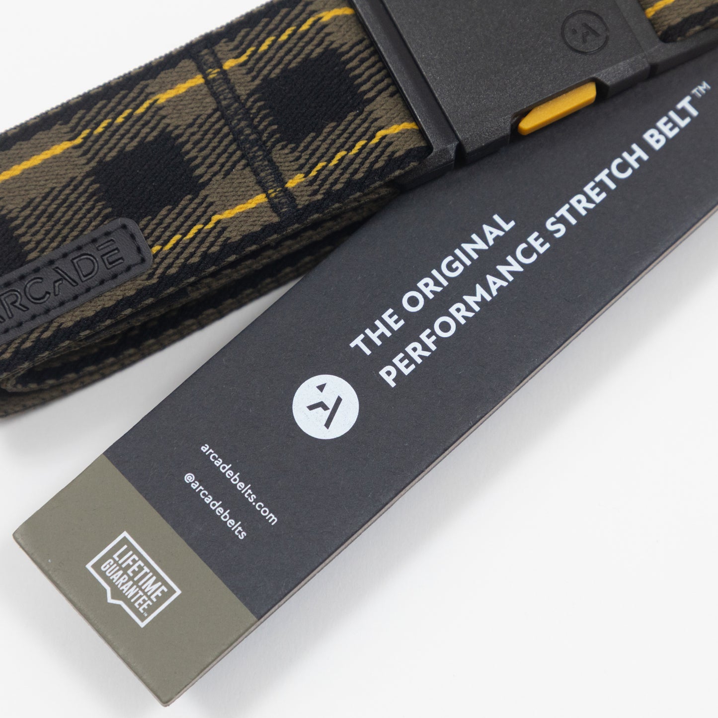 ARCADE BELTS Atlas Standard Belt in PLAID
