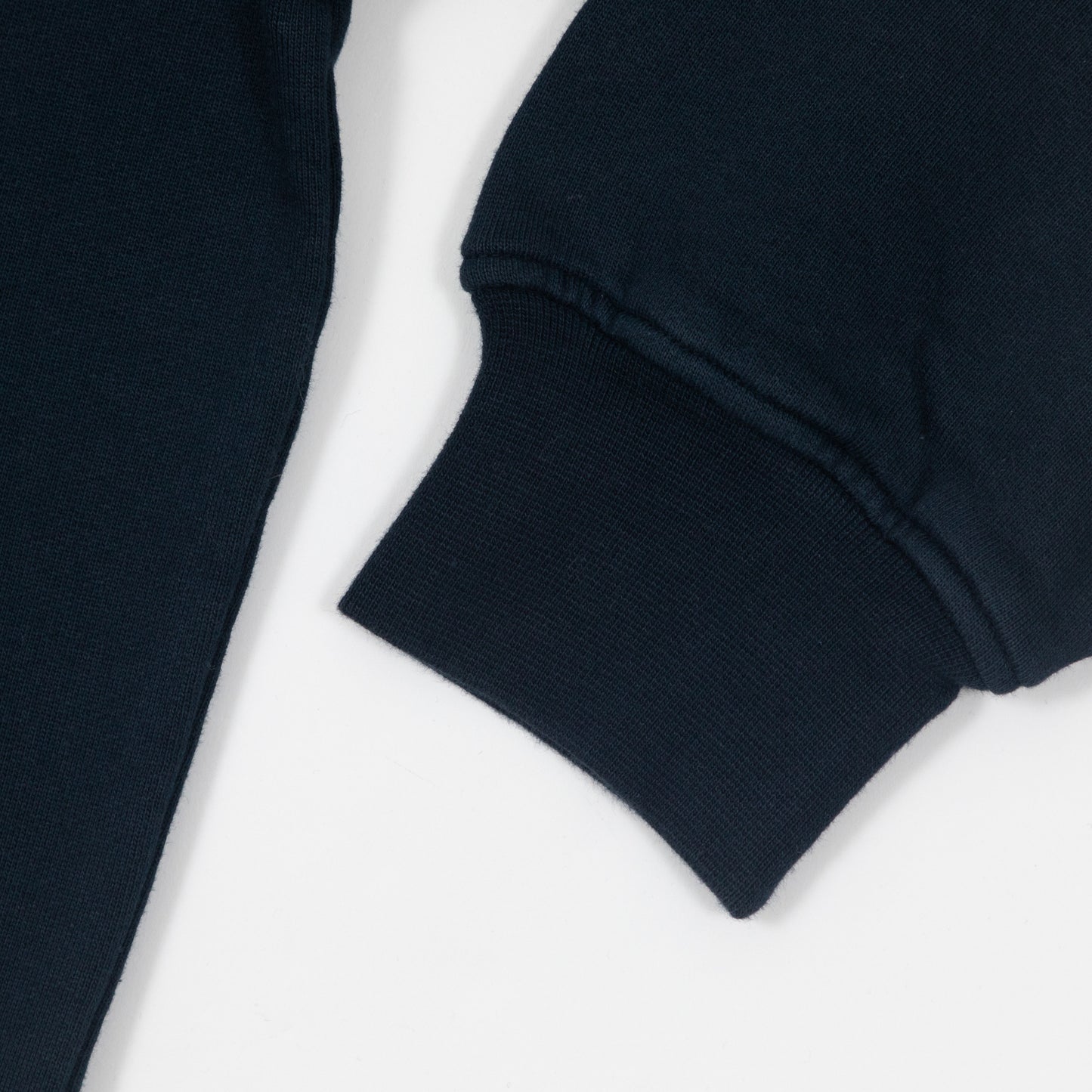 COLORFUL STANDARD Basic Quarter Zip in NAVY BLUE