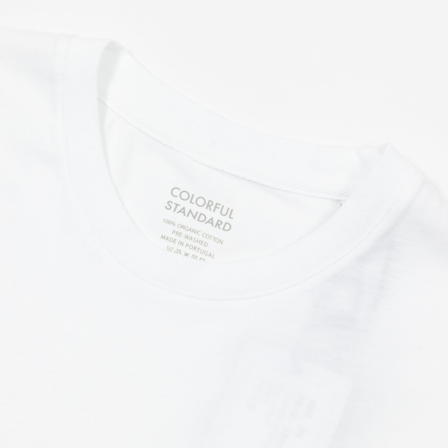 COLORFUL STANDARD Basic T-Shirt in WHITE