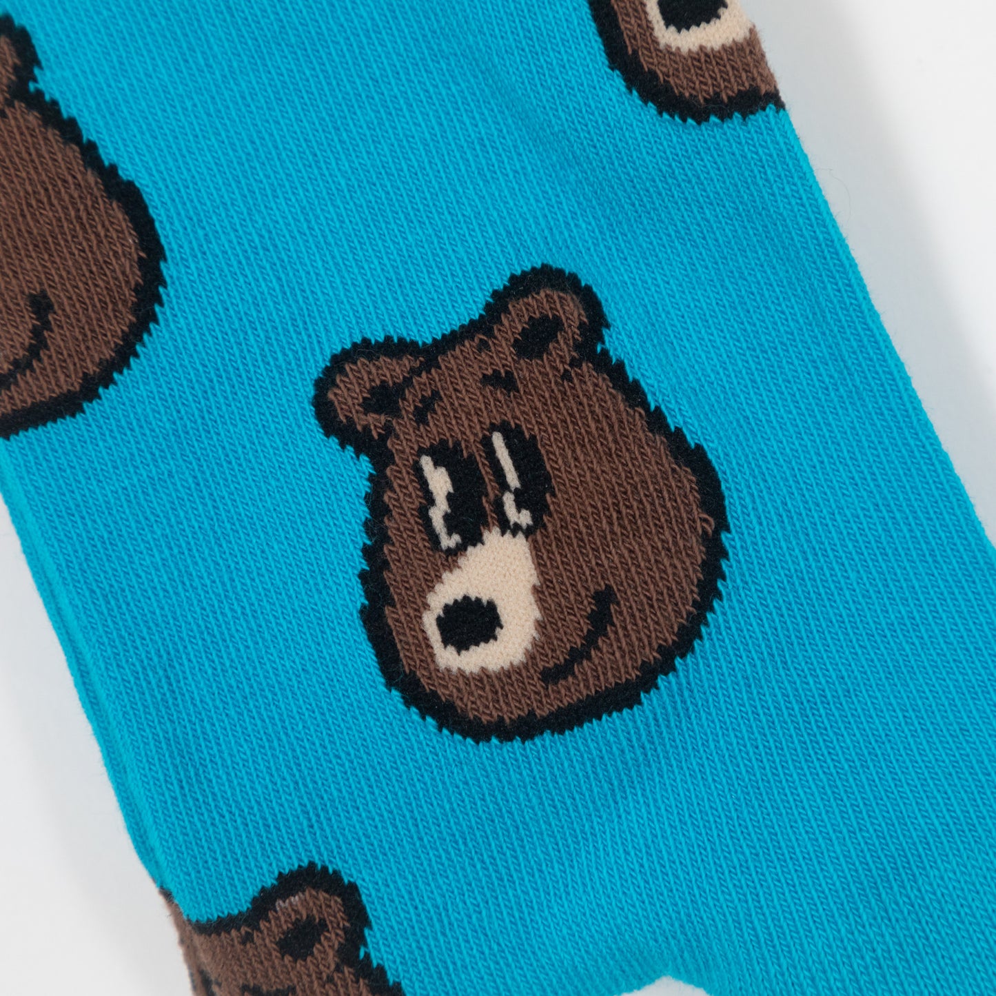 HAPPY SOCKS Bear Socks in BLUE & BROWN