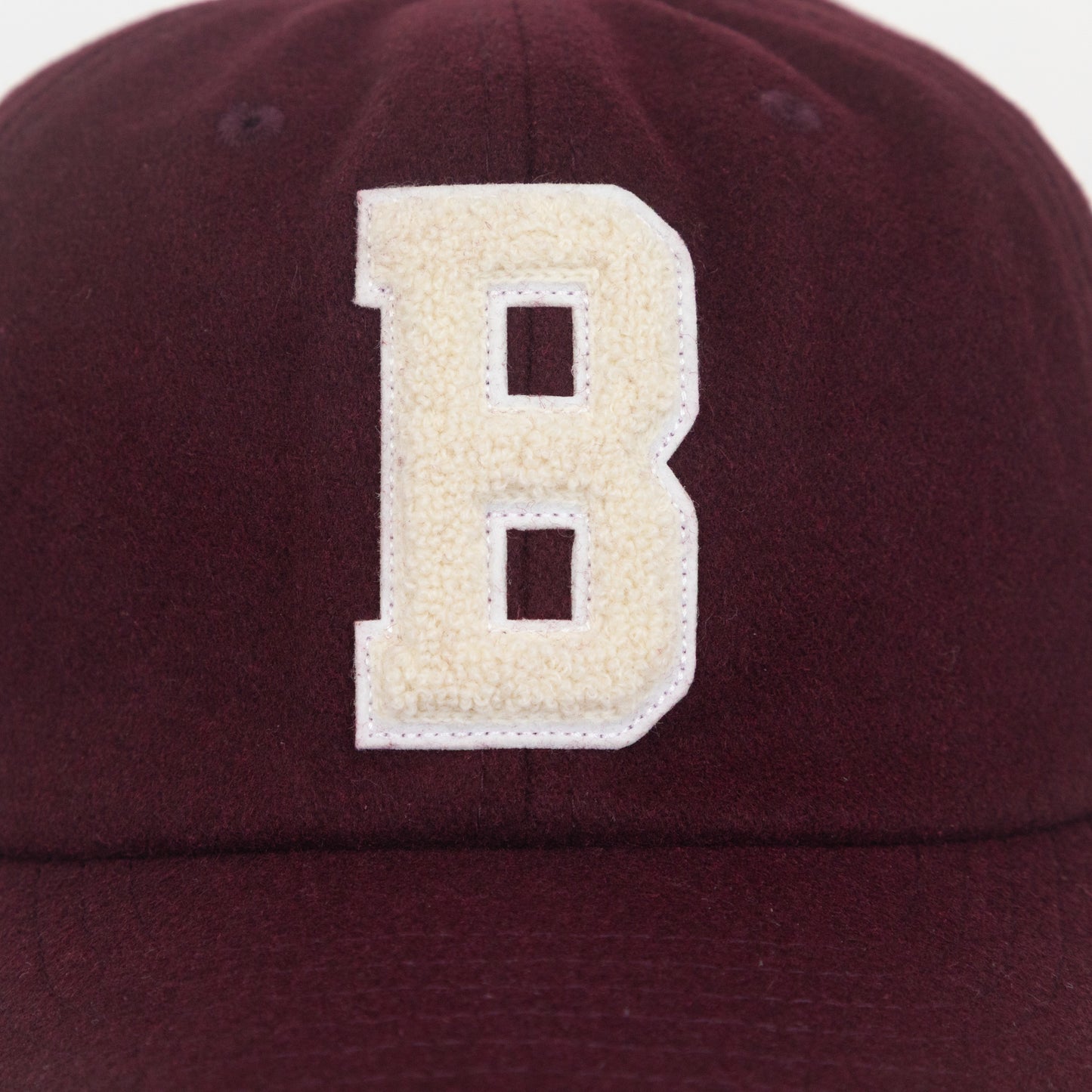 BRIXTON Big B MP Cap in PORT TEXTURED WOOL