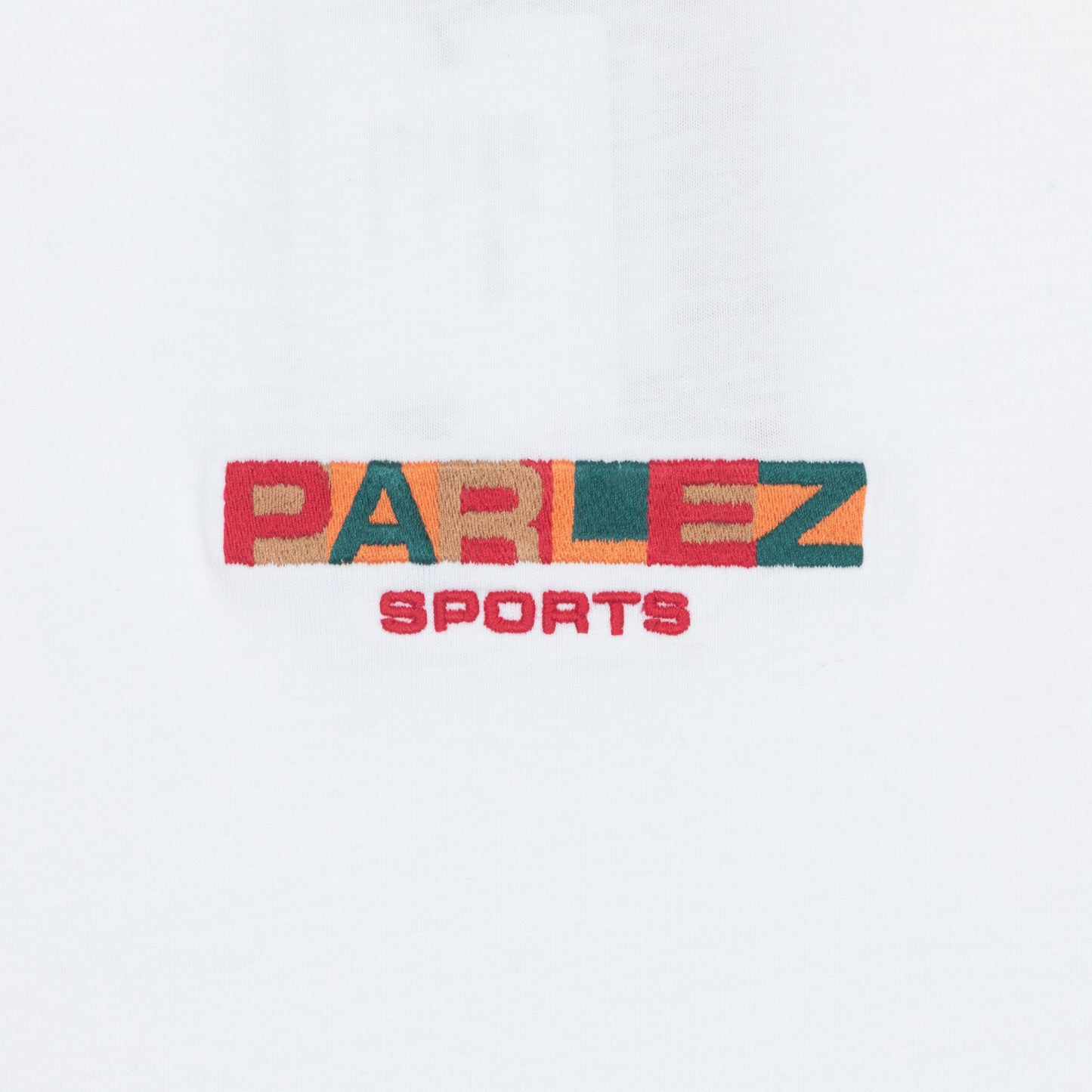 PARLEZ Bloc T-Shirt in WHITE