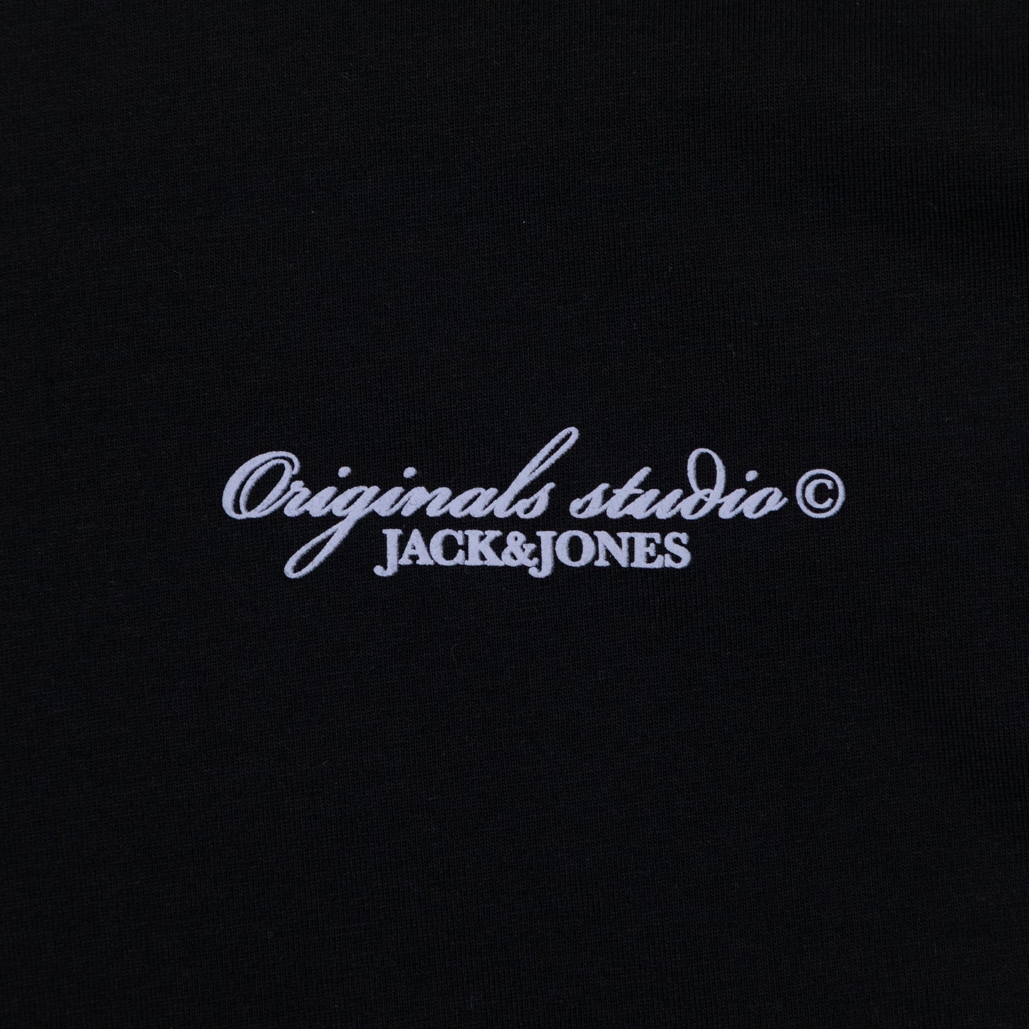 JACK & JONES Boston Graphic T-Shirt in BLACK