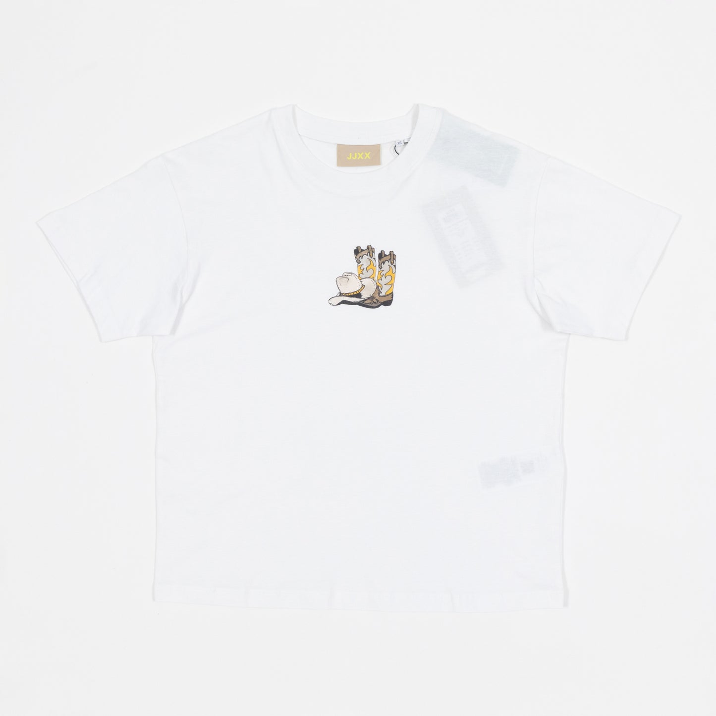 Womens JJXX Cana T-Shirt in WHITE