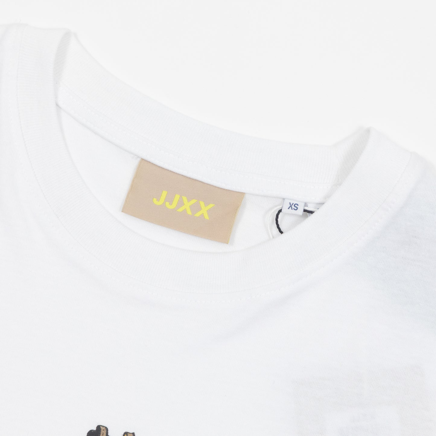 Womens JJXX Cana T-Shirt in WHITE
