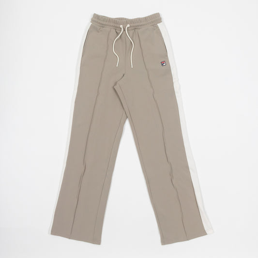 Womens FILA Chiara Straight Leg Trousers in CREAM
