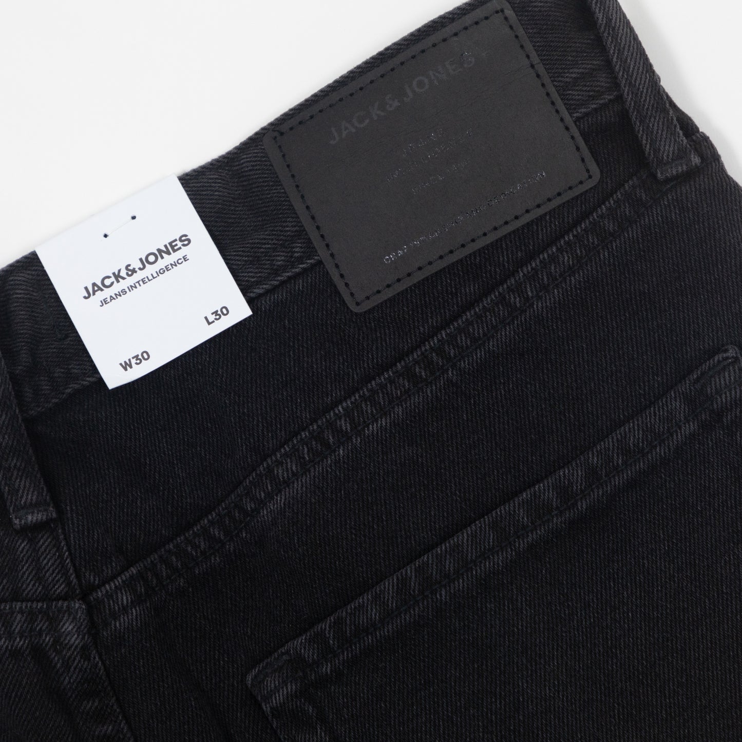JACK & JONES Chris Original 912 Straight Fit Jeans in BLACK