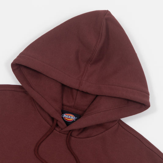 Brown dickies hoodie with drawstring hem