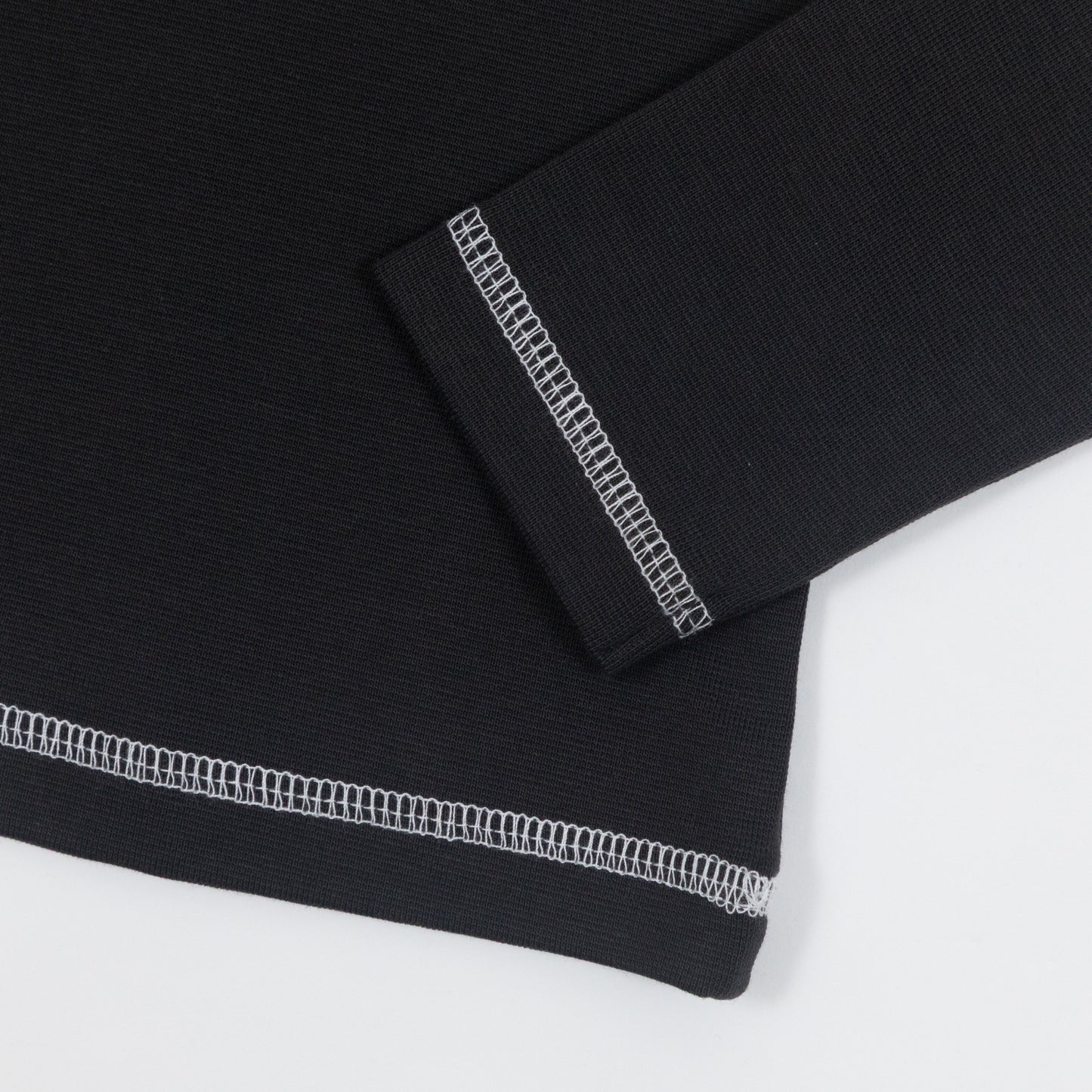 Womens JJXX Barbara Contrast Long Sleeve T-Shirt in BLACK