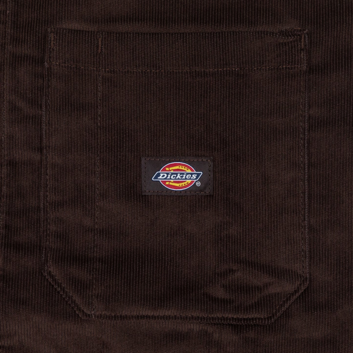 DICKIES Corduroy Shirt in BROWN