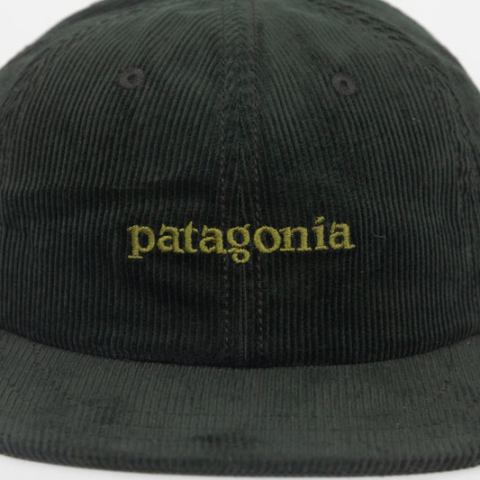PATAGONIA Corduroy Cap in OLD GROWTH GREEN