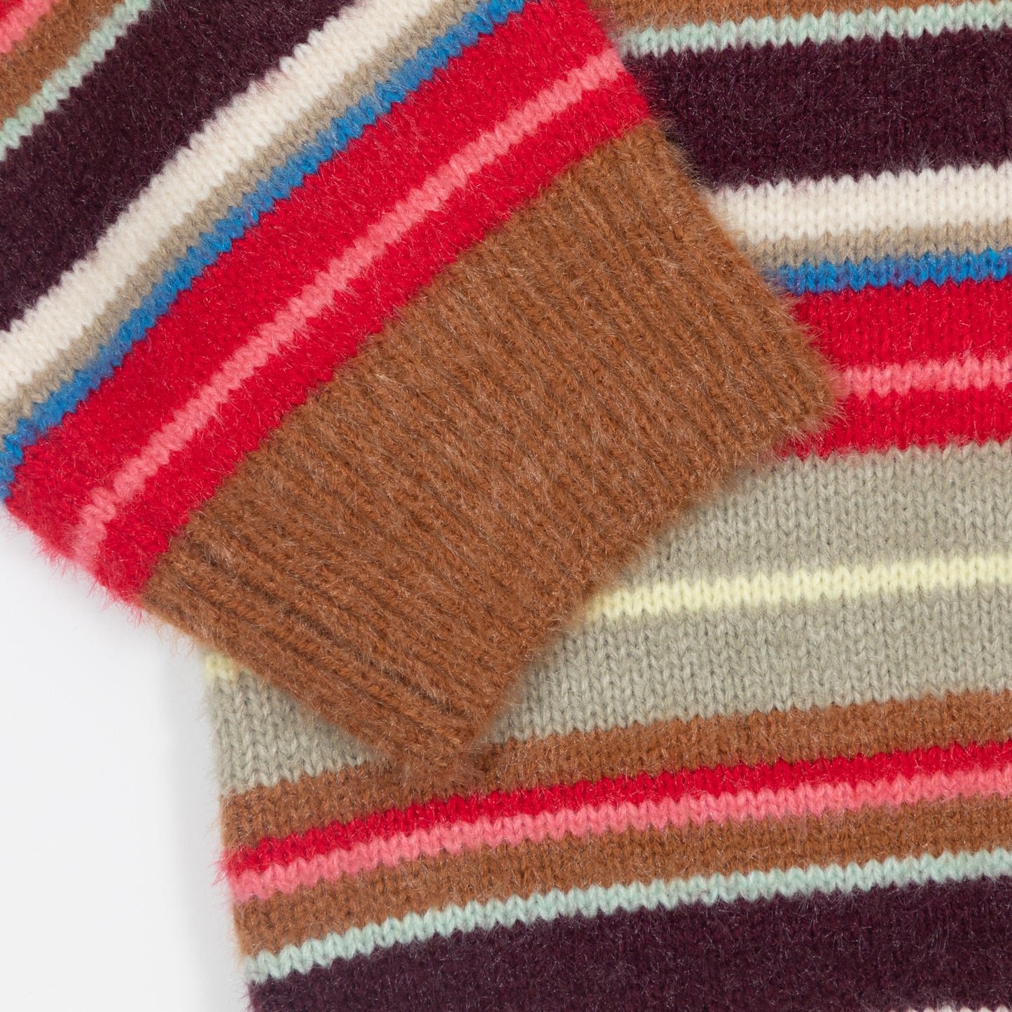 Womens BRIXTON Cozy Crew Sweater in MULTI STRIPE