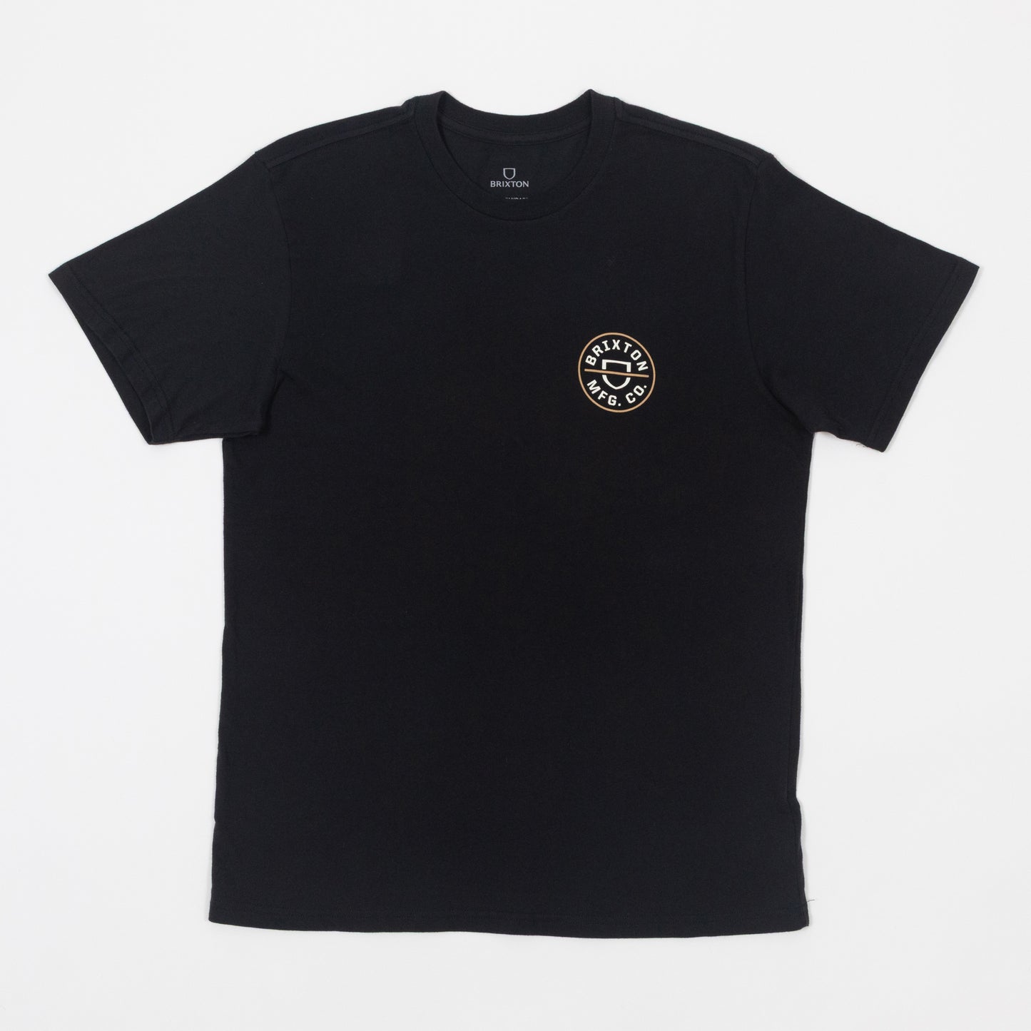 BRIXTON Crest II Graphic T-Shirt in BLACK