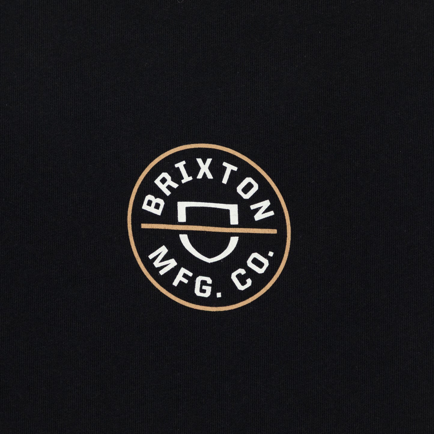 BRIXTON Crest II Graphic T-Shirt in BLACK