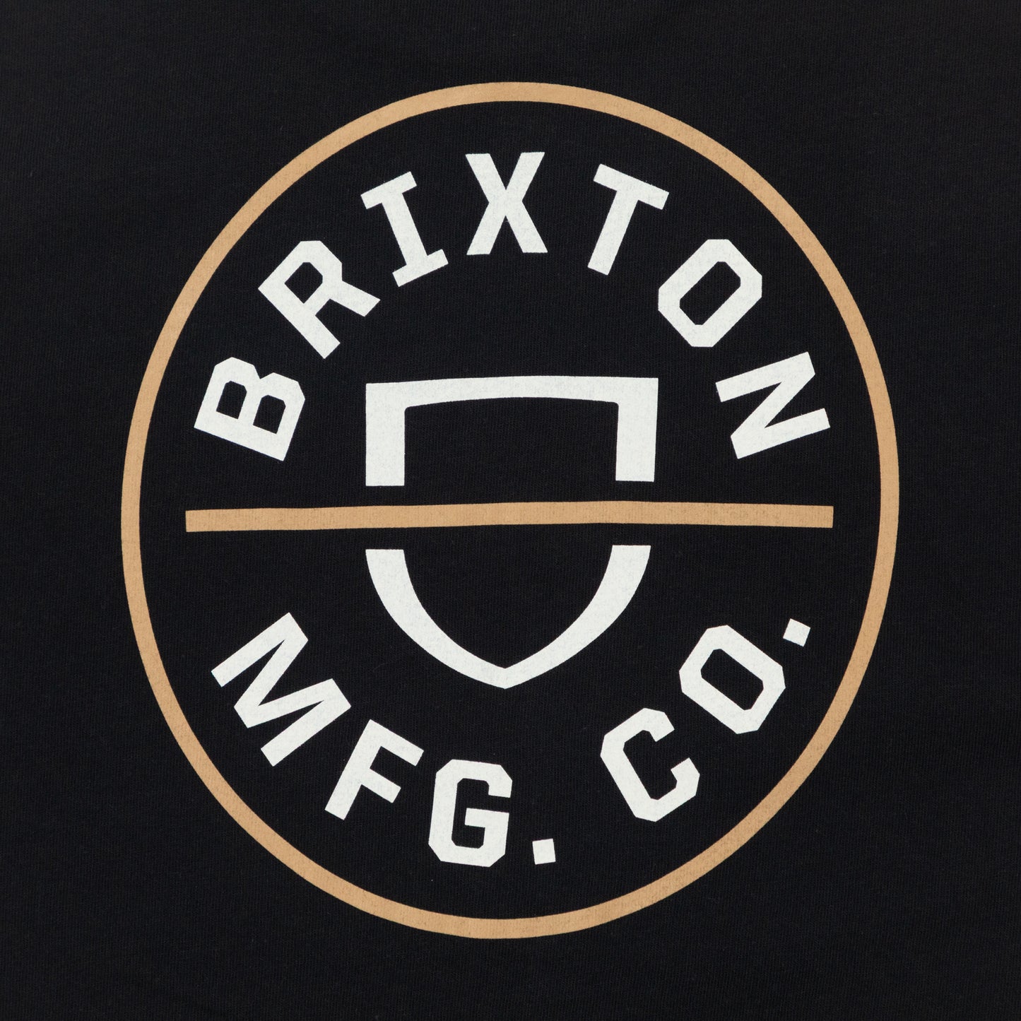 BRIXTON Crest II Graphic T-Shirt in BLACK