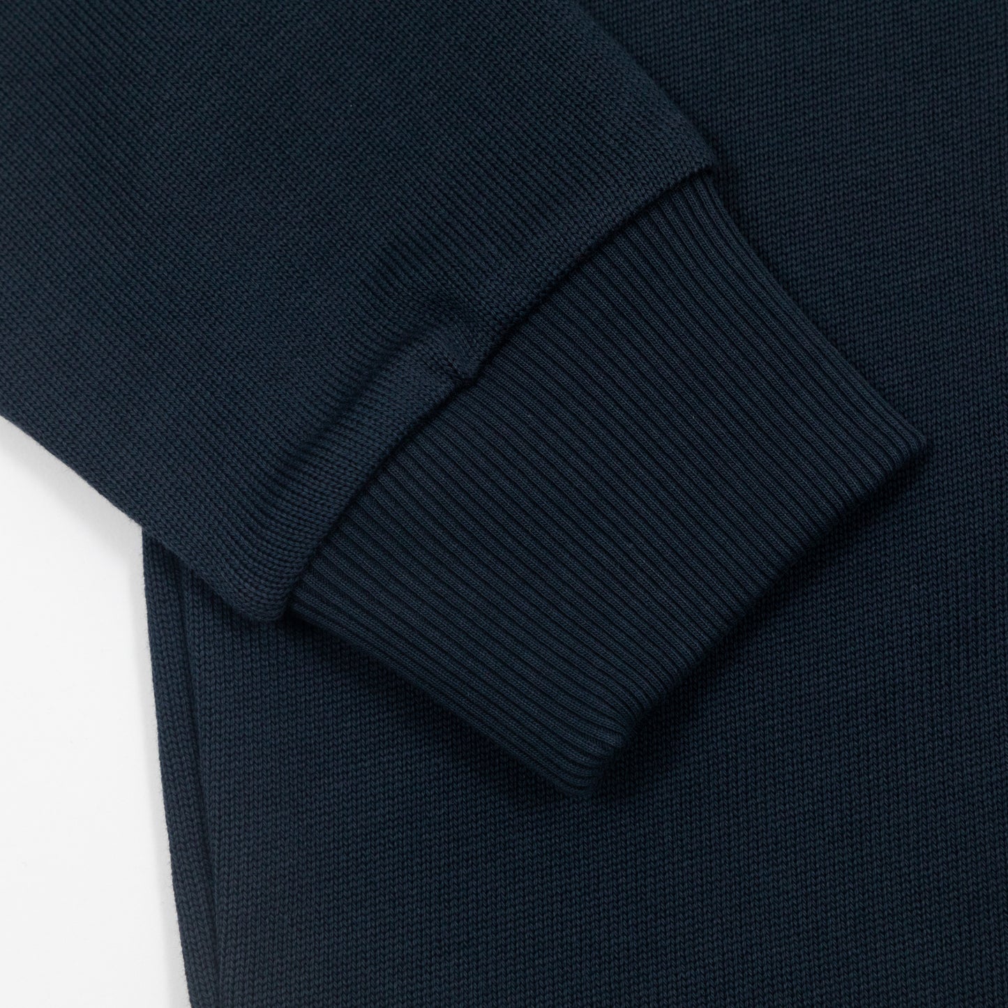 FARAH Creston Rugby Quarter Zip in NAVY