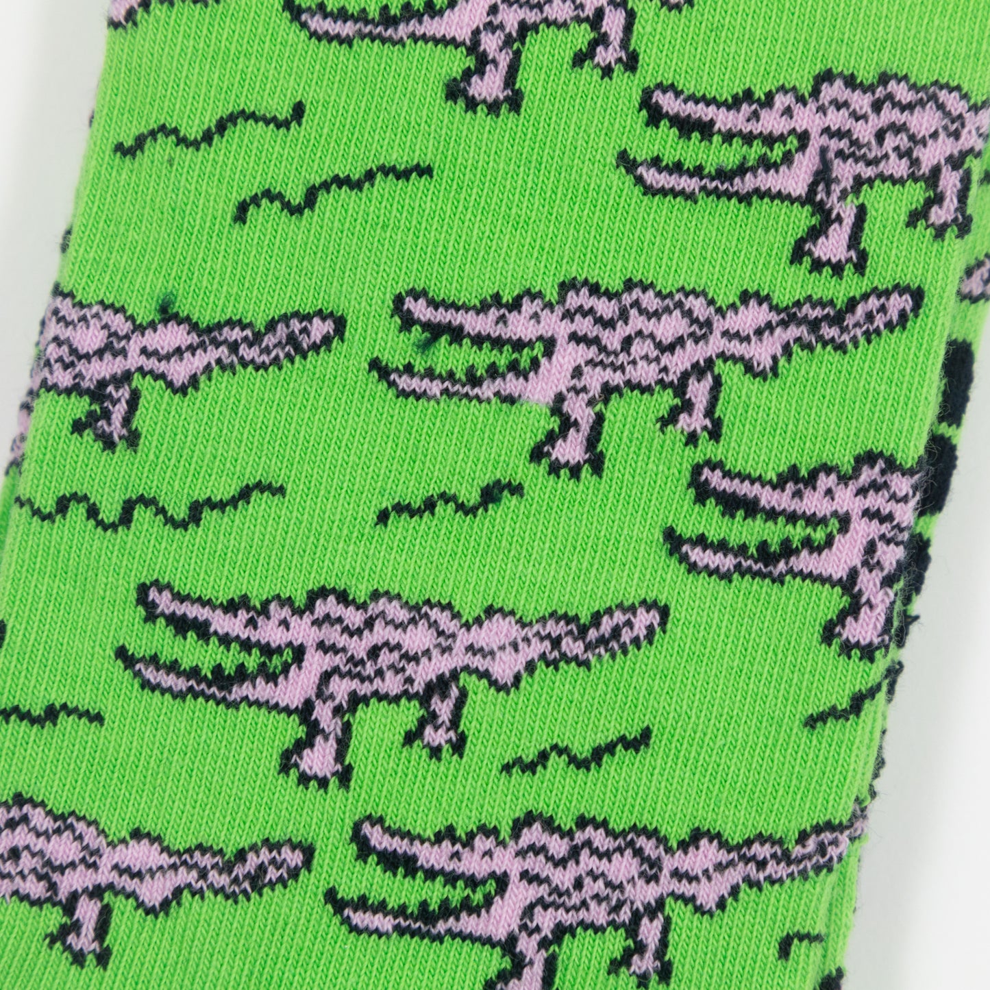 HAPPY SOCKS Crocodile Socks in GREEN