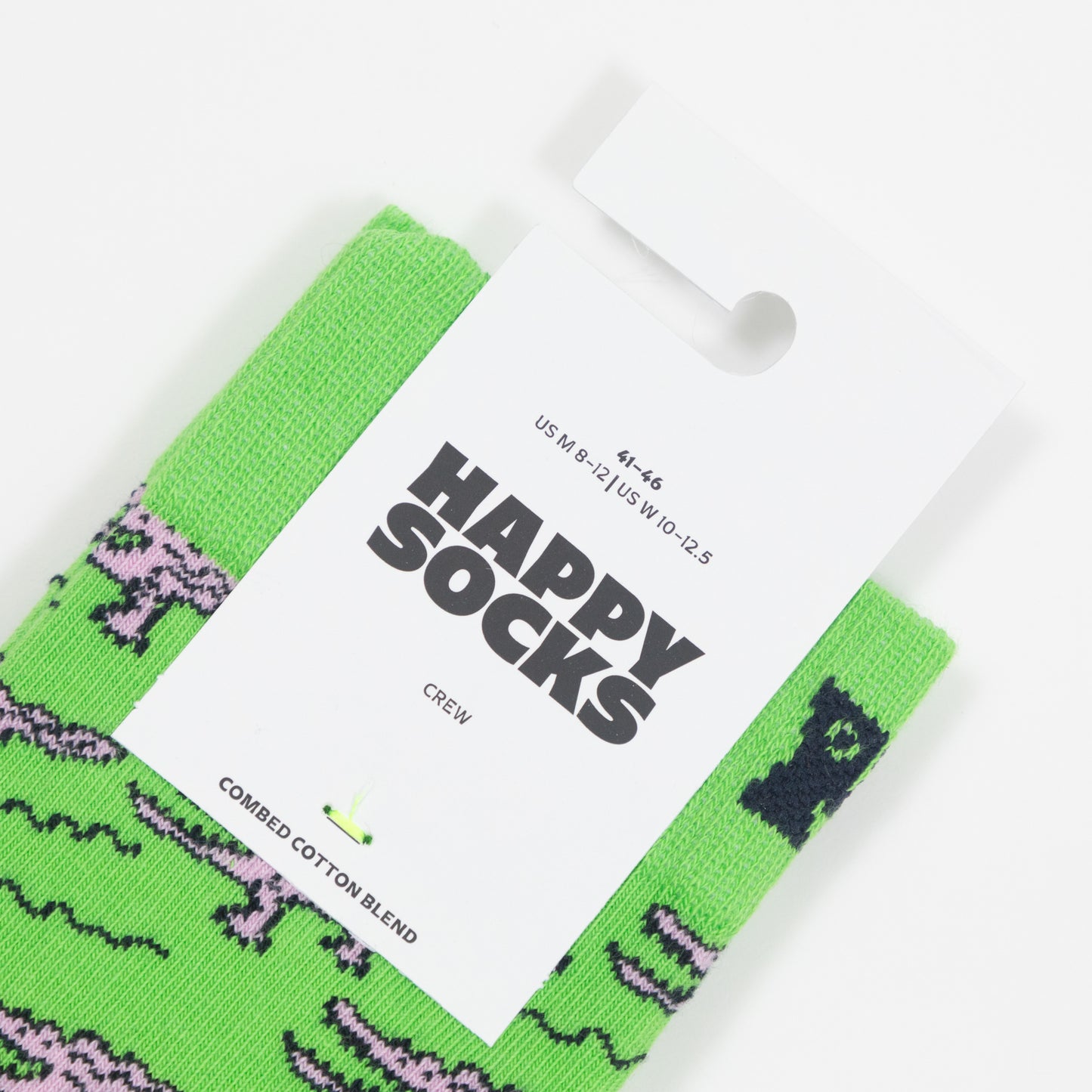 HAPPY SOCKS Crocodile Socks in GREEN