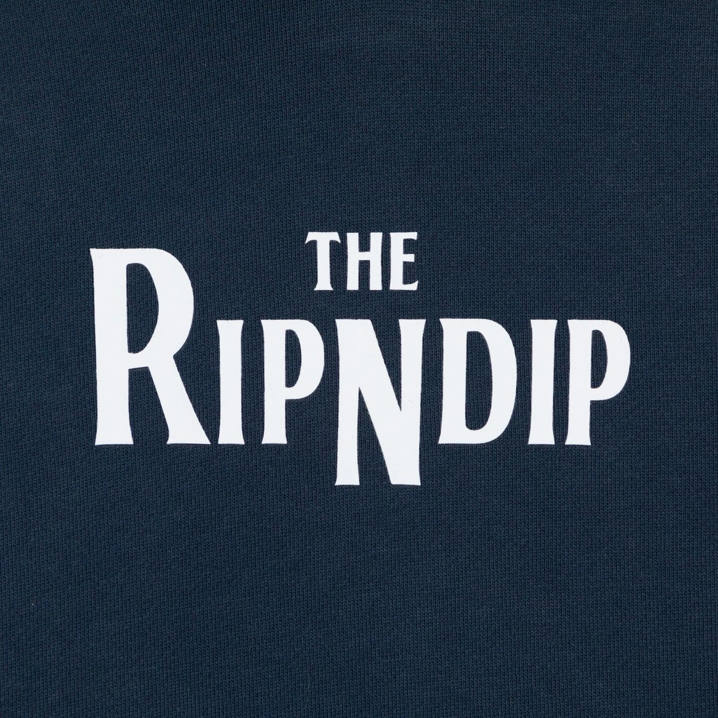 RIPNDIP Crosswalk Hoodie in NAVY VINTAGE WASH
