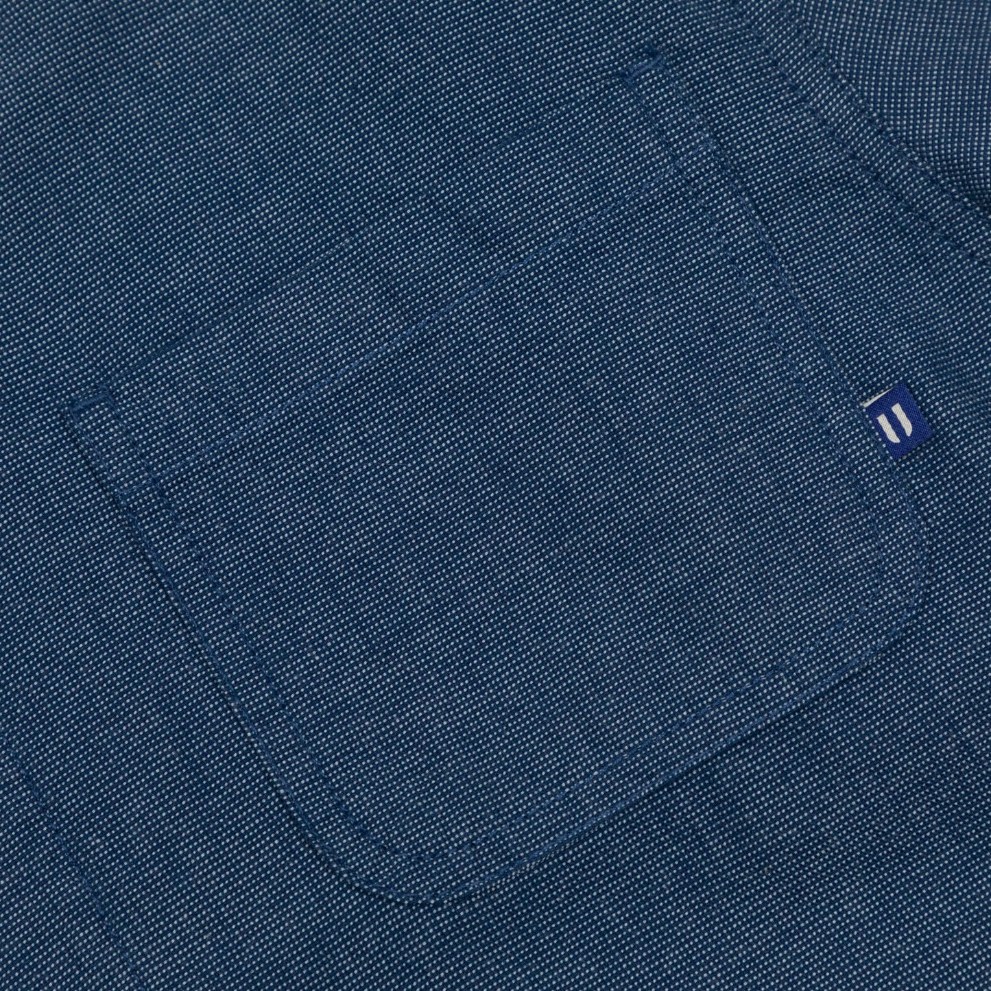 USKEES Cuban Short Sleeve Shirt in BLUE