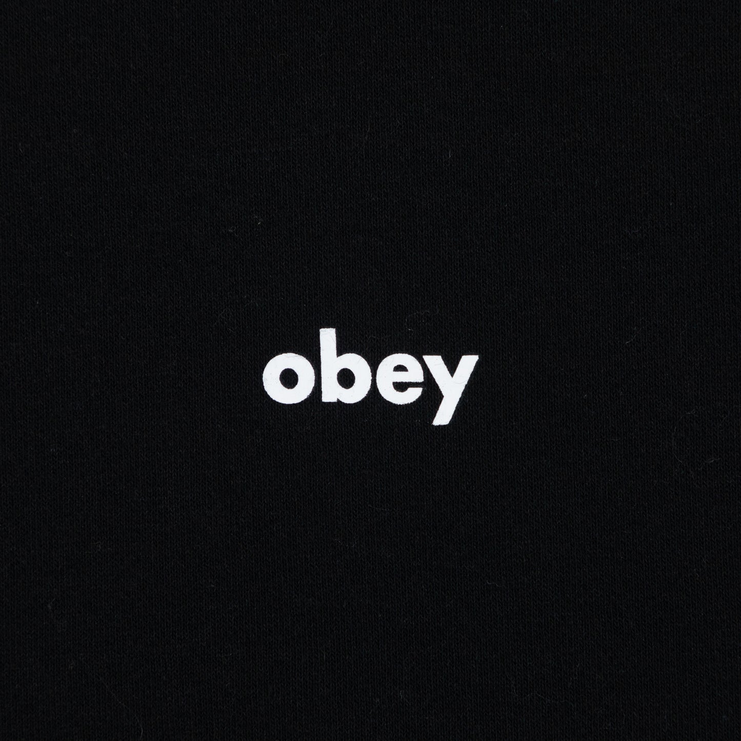 OBEY Dalmation Graphic Hoodie in BLACK