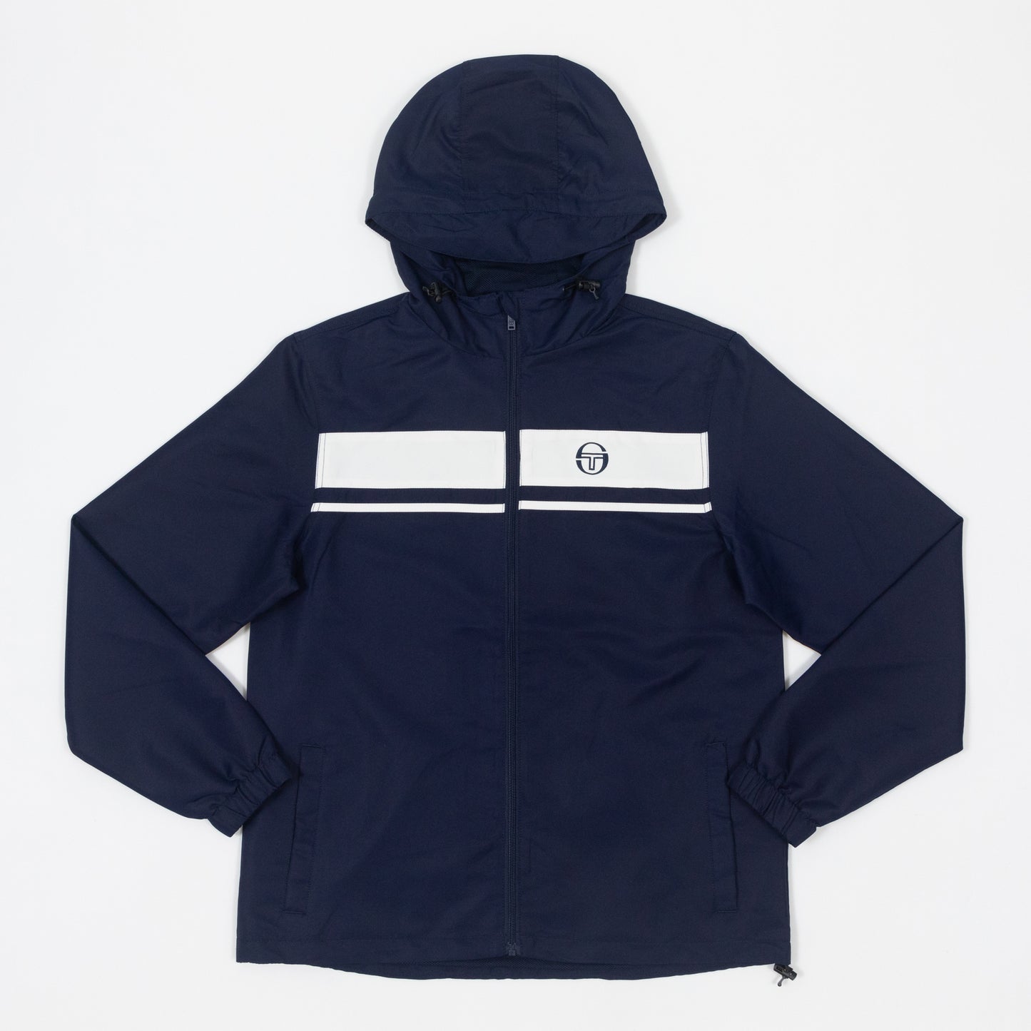 SERGIO TACCHINI Damarindo Coat in NAVY & WHITE