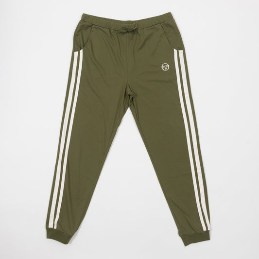 SERGIO TACCHINI Damarindo Track Pant in GREEN & WHITE