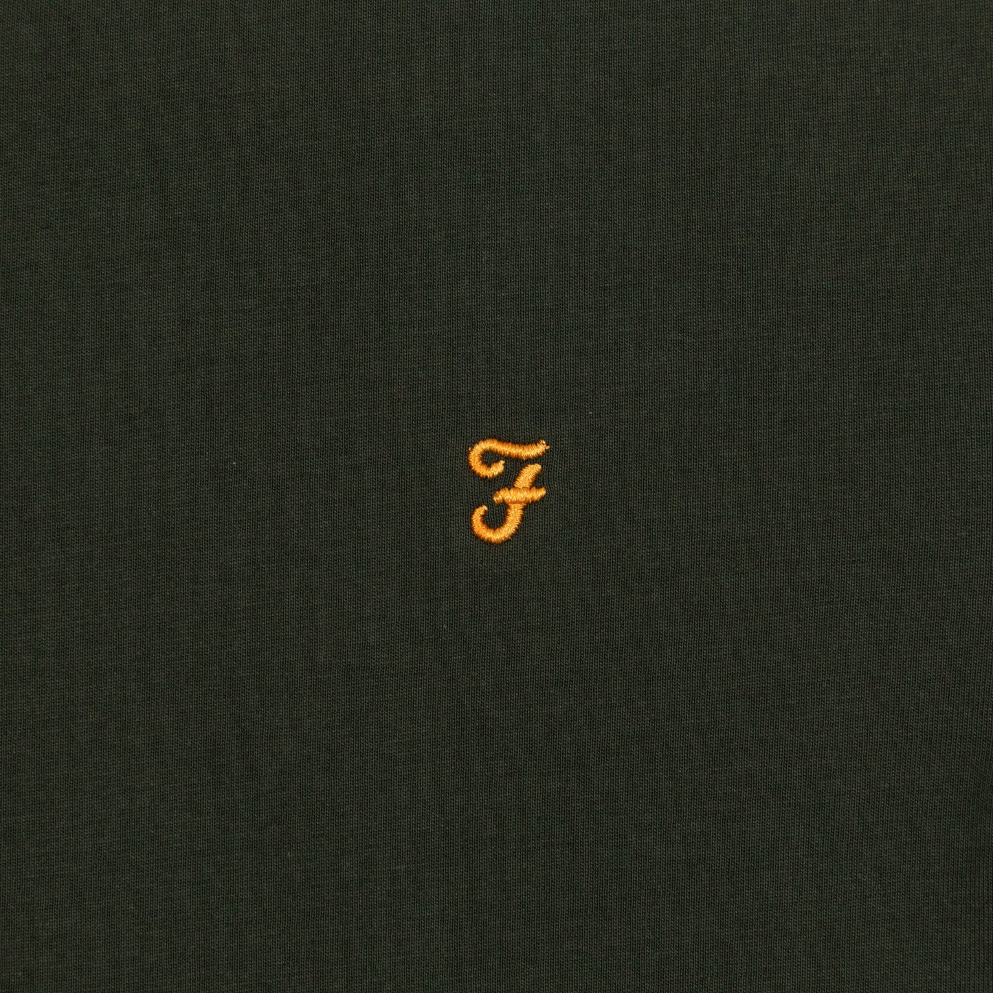 FARAH Danny Regular Fit T-Shirt in GREEN
