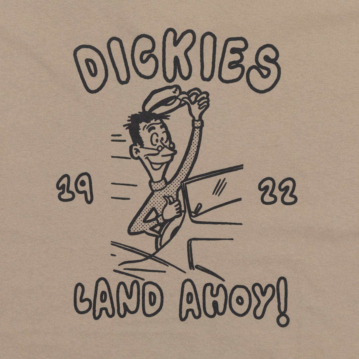 DICKIES Decartuville T-Shirt in DESERT SAND