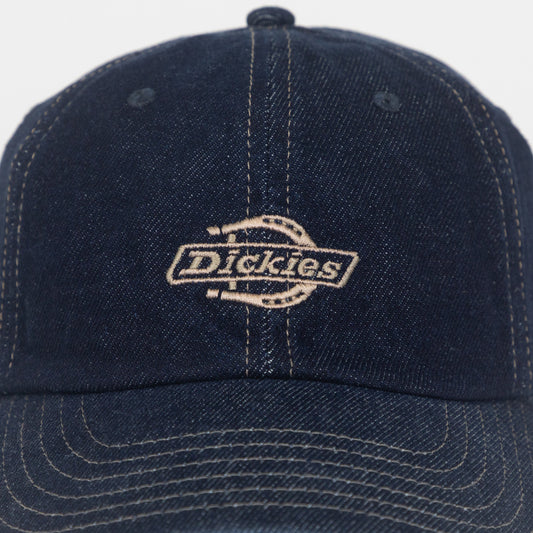 DICKIES Denim Dad Cap in RINSED BLUE
